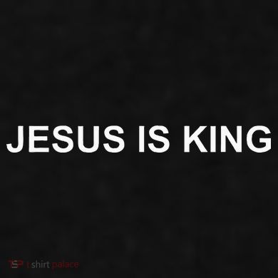 Jesus Is King Designer Gift Ladies PosiCharge Tri-Blend Wicking Tank