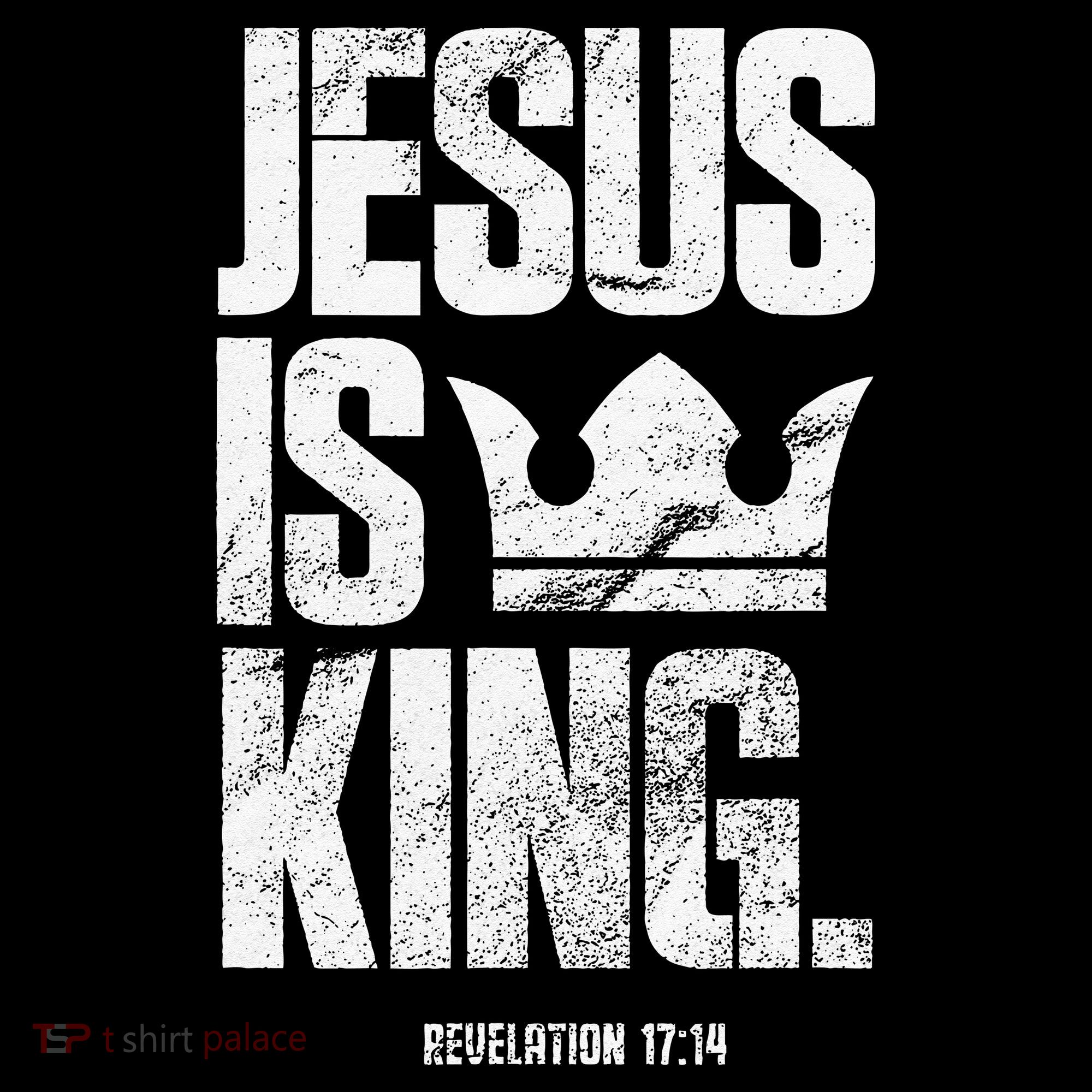 Jesus Is King Christian Bible Scripture Quote Baby Bodysuit