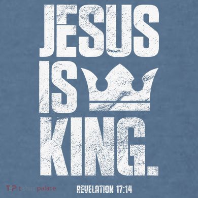 Jesus Is King Christian Bible Scripture Quote Comfort Colors Garment-Dyed Hooded Sweatshirt