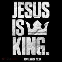 Jesus Is King Christian Bible Scripture Quote Gift Women's Hoodie thumb 2
