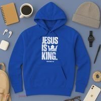 Jesus Is King Christian Bible Scripture Quote Gift Hoodie thumb 3