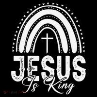 Jesus Is King Subtle Christian Minimalist Religious Toddler Hoodie thumb 2