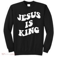Jesus Is King Aesthetic Trendy Sweatshirt thumb 0