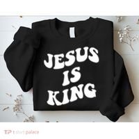 Jesus Is King Aesthetic Trendy Sweatshirt thumb 2