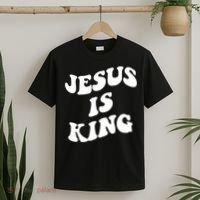 Jesus Is King Aesthetic Trendy T-Shirt thumb 2