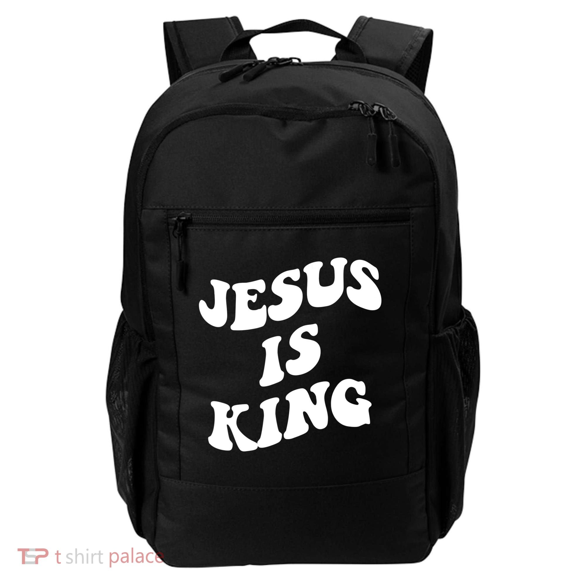 Jesus Is King Aesthetic Trendy Backpack