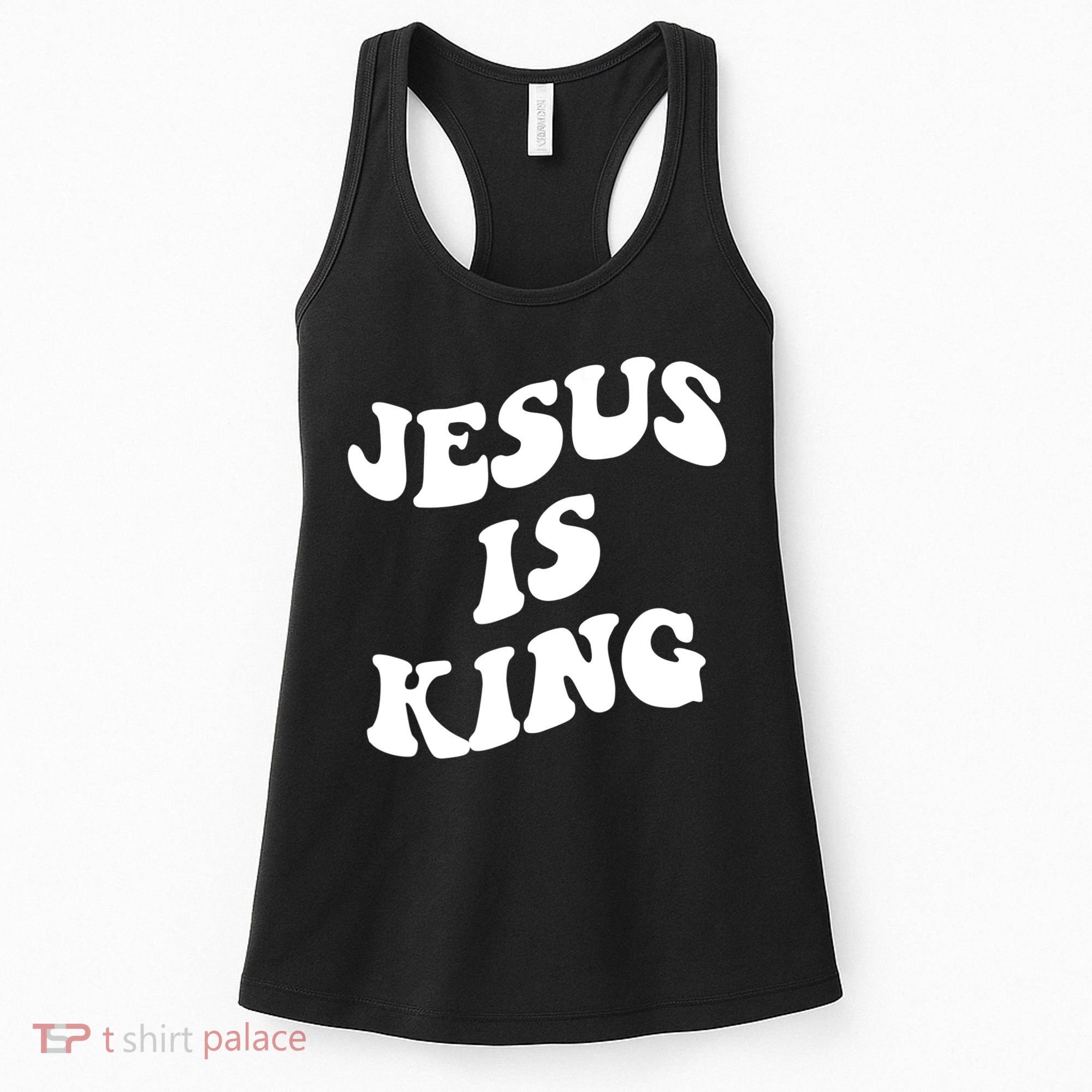 Jesus Is King Aesthetic Trendy Women's Tank Top
