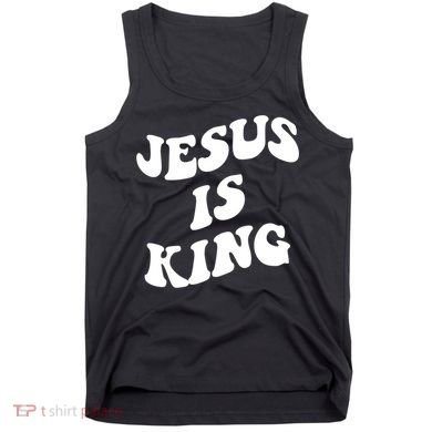 Jesus Is King Aesthetic Trendy Tank Top