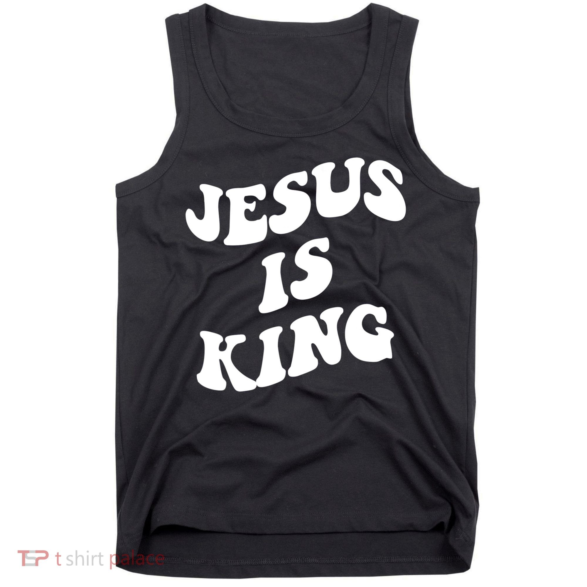 Jesus Is King Aesthetic Trendy Tank Top