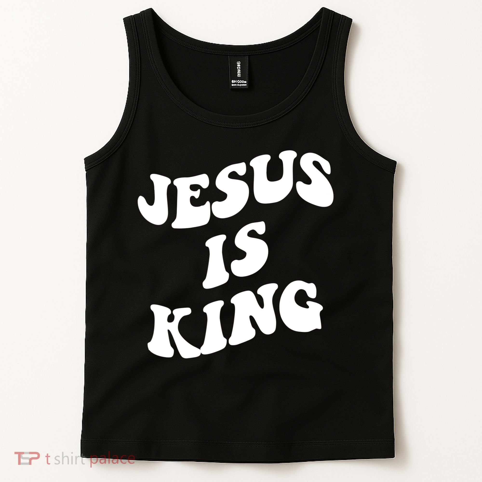 Jesus Is King Aesthetic Trendy Tank Top