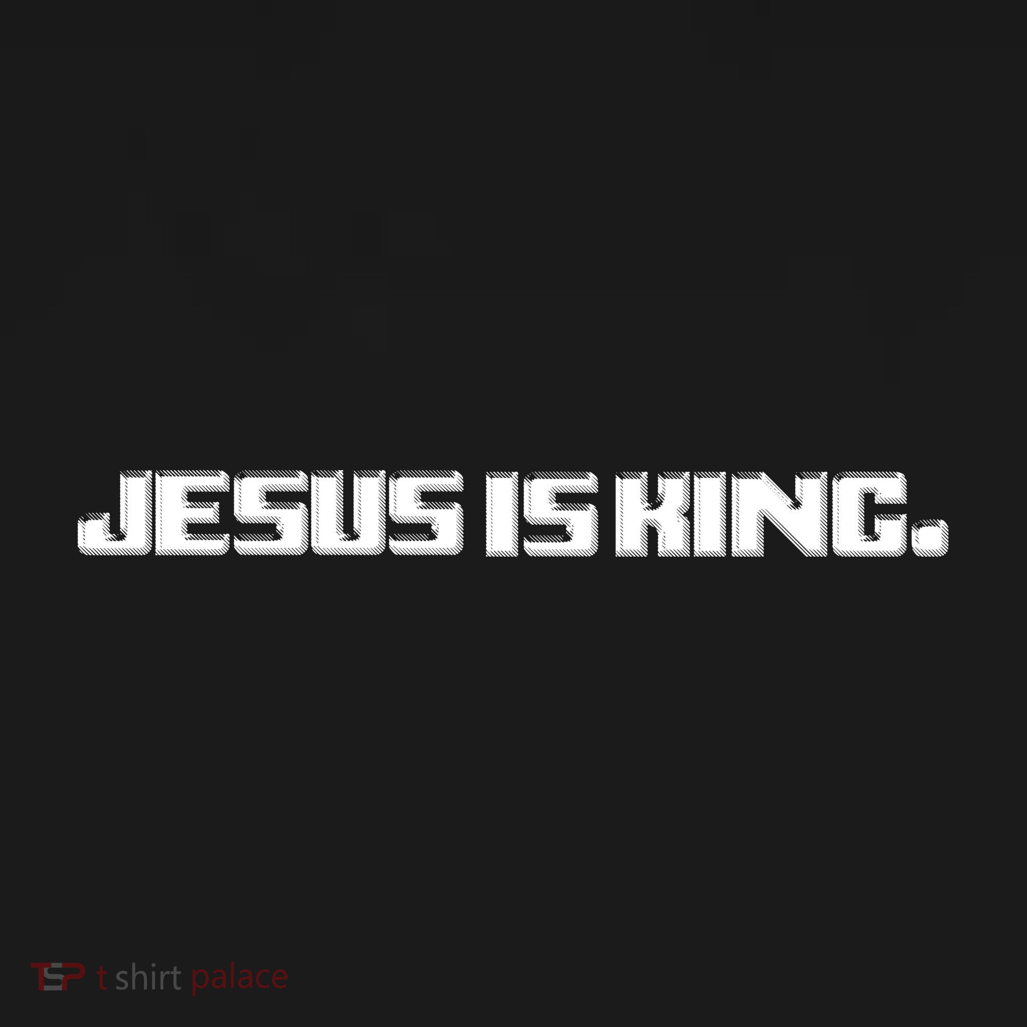 Jesus Is King. King Of Kings: Minimalist Faith Christian Catholic Women's Tank Top
