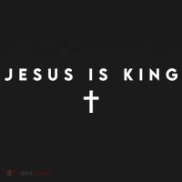 Jesus Is King Christian Faith Gifts Cross T-Shirt thumb 7