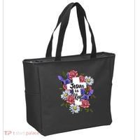 Jesus Is King Jesus Christian Tote Bag thumb 2