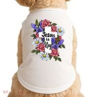 Jesus Is King Jesus Christian Doggie Tank thumb 0