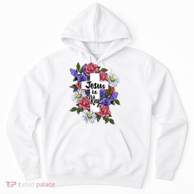 Jesus Is King Jesus Christian Hoodie