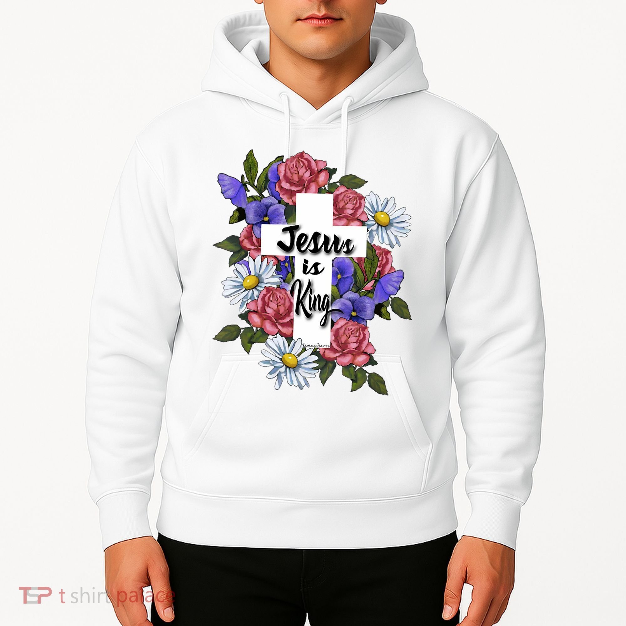 Jesus Is King Jesus Christian Hoodie
