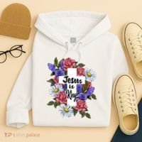 Jesus Is King Jesus Christian Hoodie thumb 4