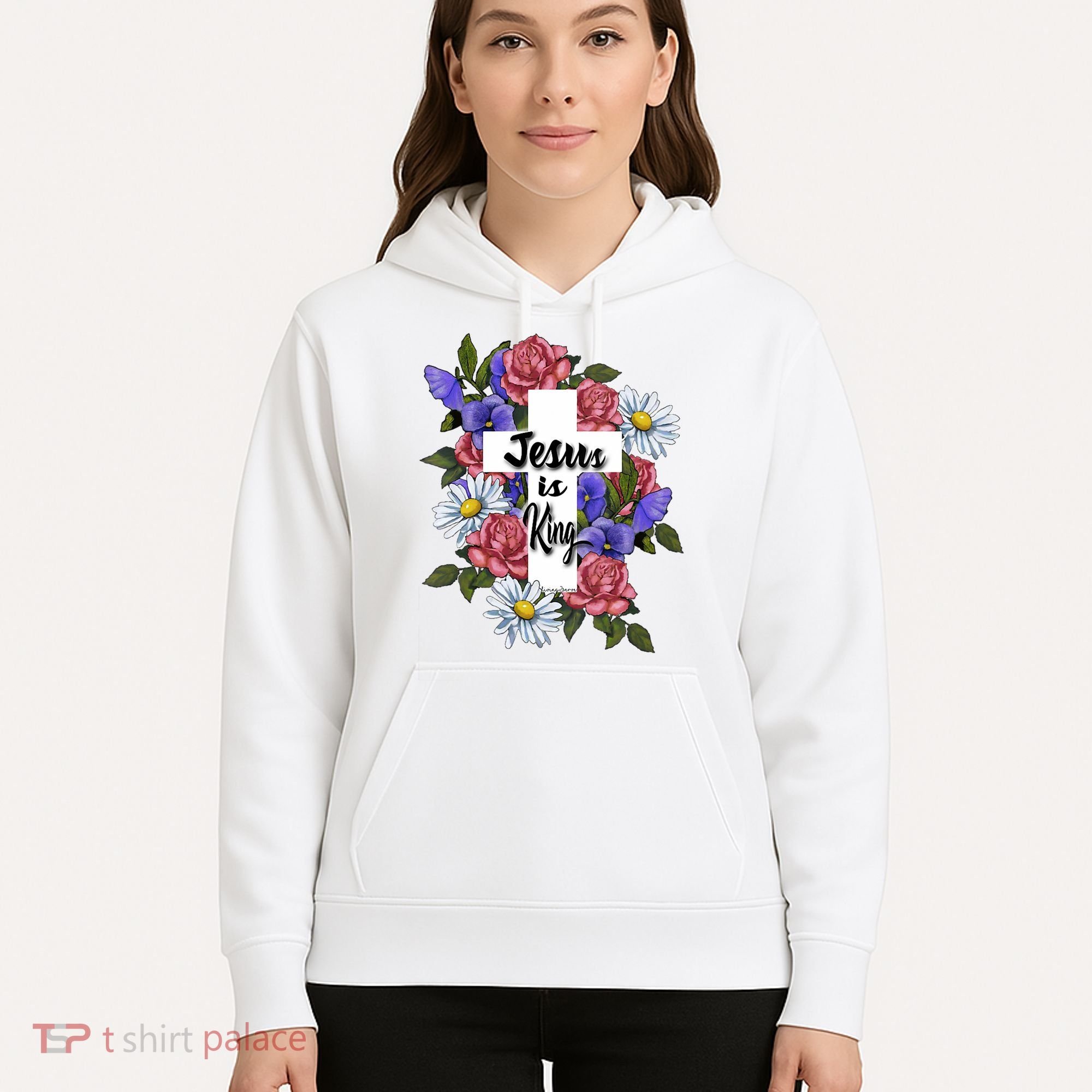 Jesus Is King Jesus Christian Hoodie
