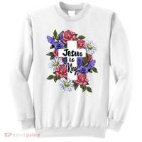 Jesus Is King Jesus Christian Sweatshirt thumb 0