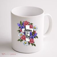 Jesus Is King Jesus Christian Coffee Mug thumb 1