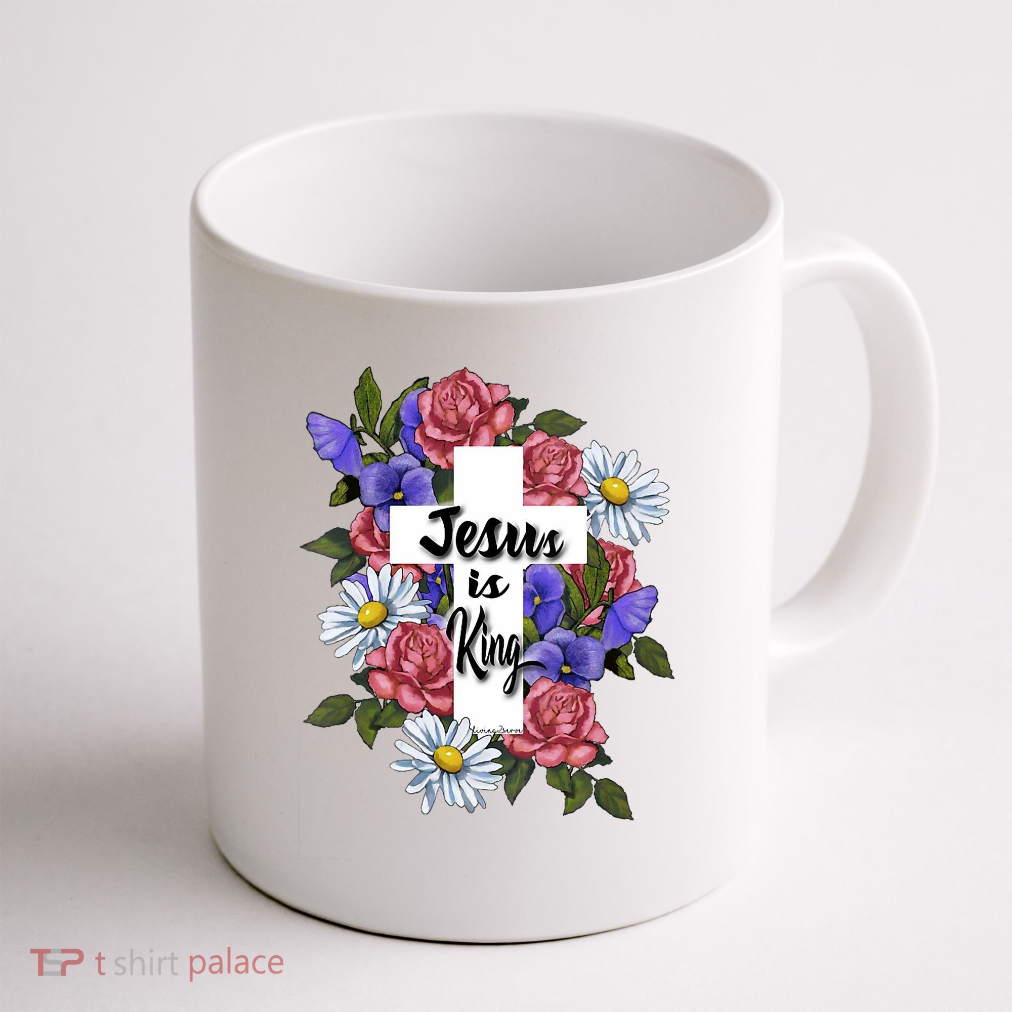 Jesus Is King Jesus Christian Coffee Mug