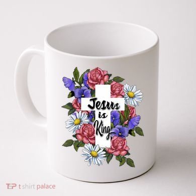 Jesus Is King Jesus Christian Coffee Mug