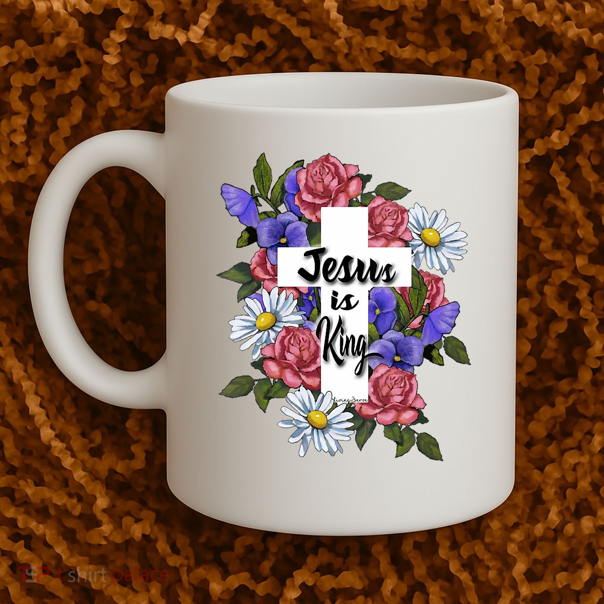 Jesus Is King Jesus Christian Coffee Mug