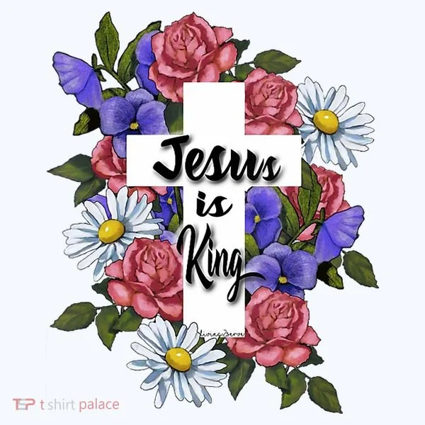Jesus Is King Jesus Christian Ornament