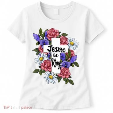 Jesus Is King Jesus Christian Women's T-Shirt