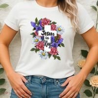 Jesus Is King Jesus Christian Women's T-Shirt thumb 2