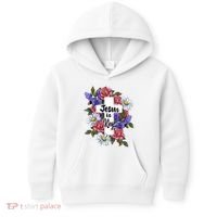 Jesus Is King Jesus Christian Kids Hoodie thumb 0