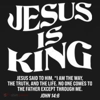 Jesus Is King The Way The Truth The Life Christian Bible Verse John 14:6 Front And Back Women's Hoodie thumb 2