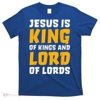 Jesus Is King Lord Women Bible Verse Christian T-Shirt thumb 0