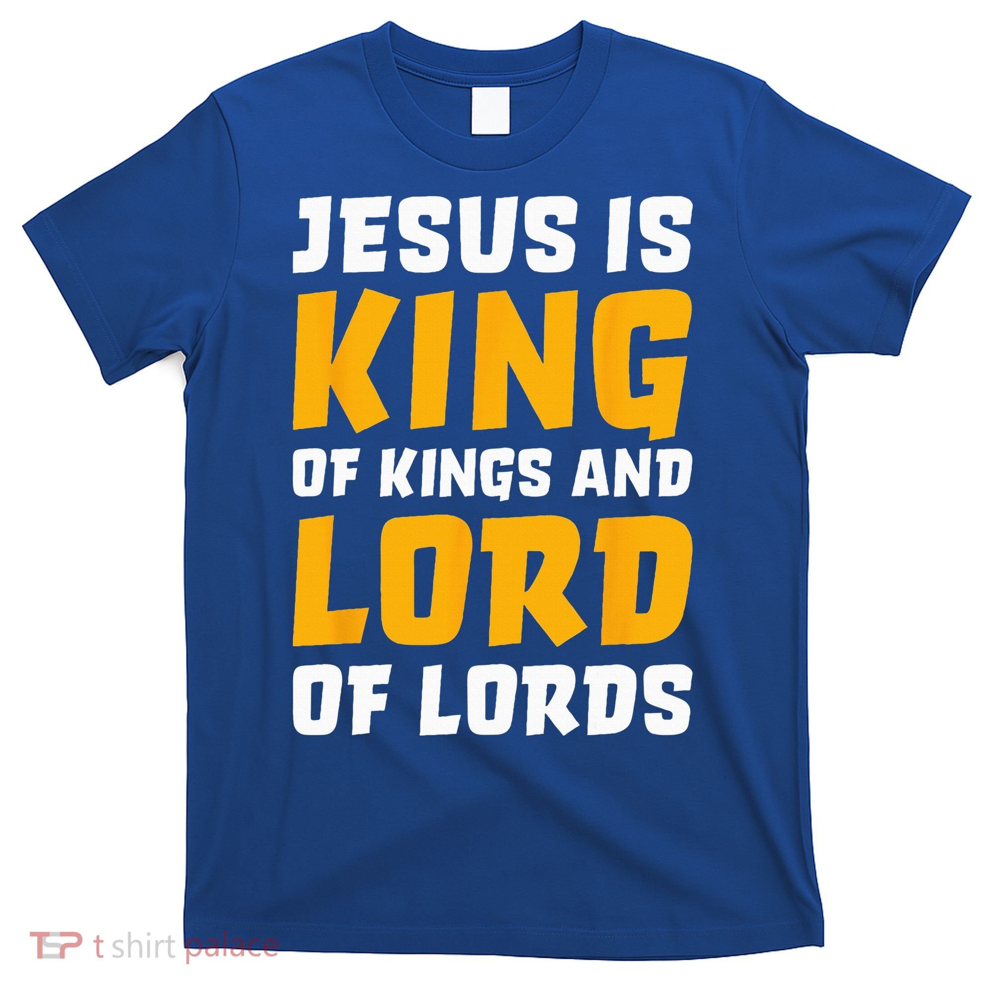 Jesus Is King Lord Women Bible Verse Christian T-Shirt