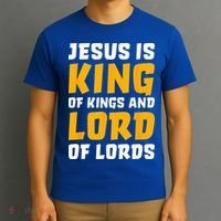 Jesus Is King Lord Women Bible Verse Christian T-Shirt thumb 3