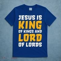 Jesus Is King Lord Women Bible Verse Christian T-Shirt thumb 5
