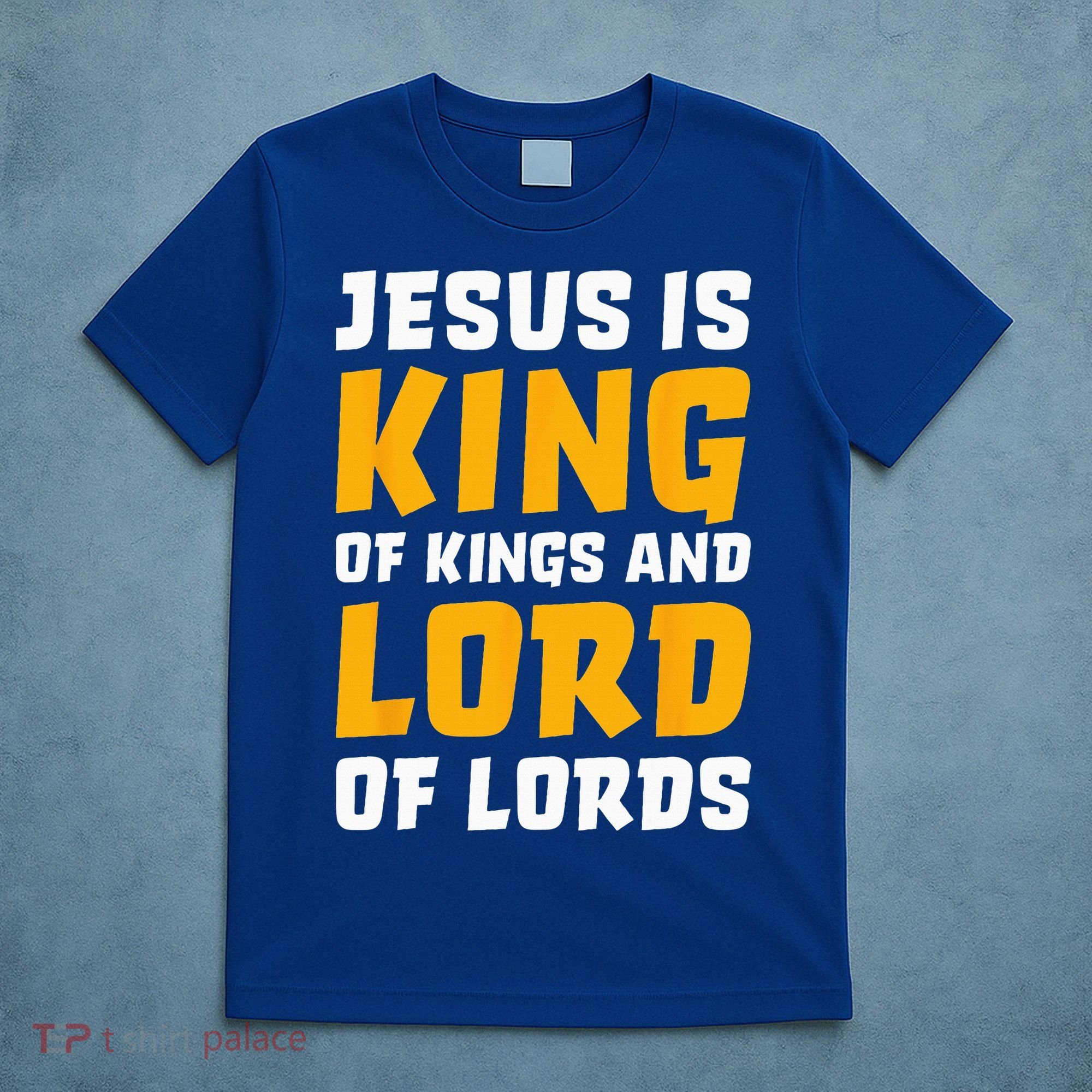 Jesus Is King Lord Women Bible Verse Christian T-Shirt