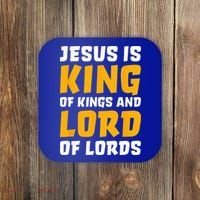 Jesus Is King Lord Women Bible Verse Christian Coaster thumb 0