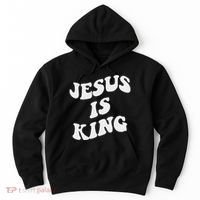 Jesus Is King Aesthetic Trendy Hoodie thumb 0