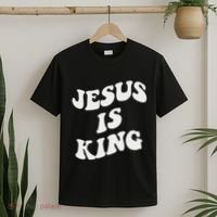 Jesus Is King Aesthetic Trendy T-Shirt thumb 2