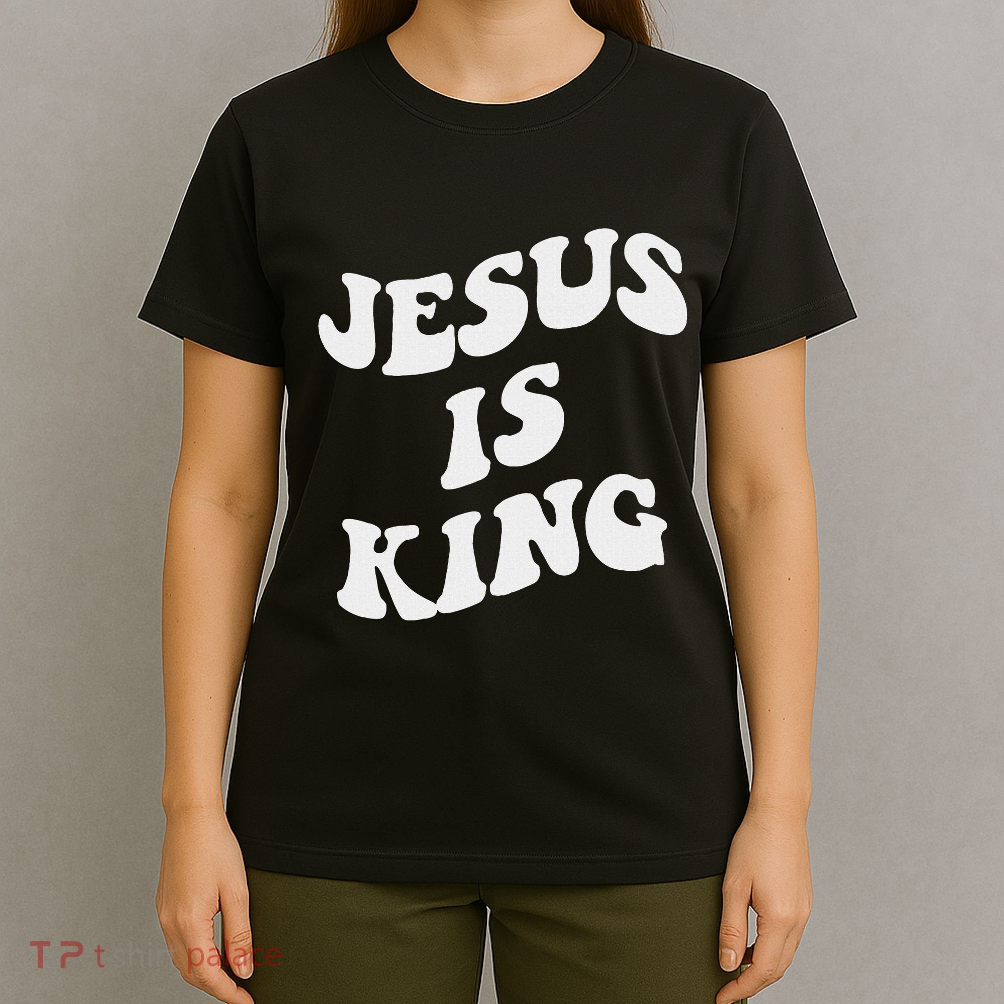 Jesus Is King Aesthetic Trendy T-Shirt