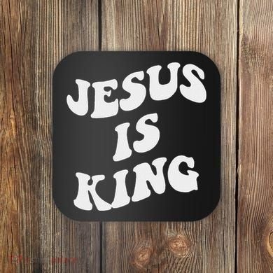 Jesus Is King Aesthetic Trendy Coaster
