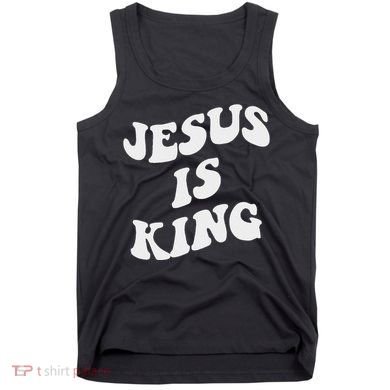 Jesus Is King Aesthetic Trendy Tank Top