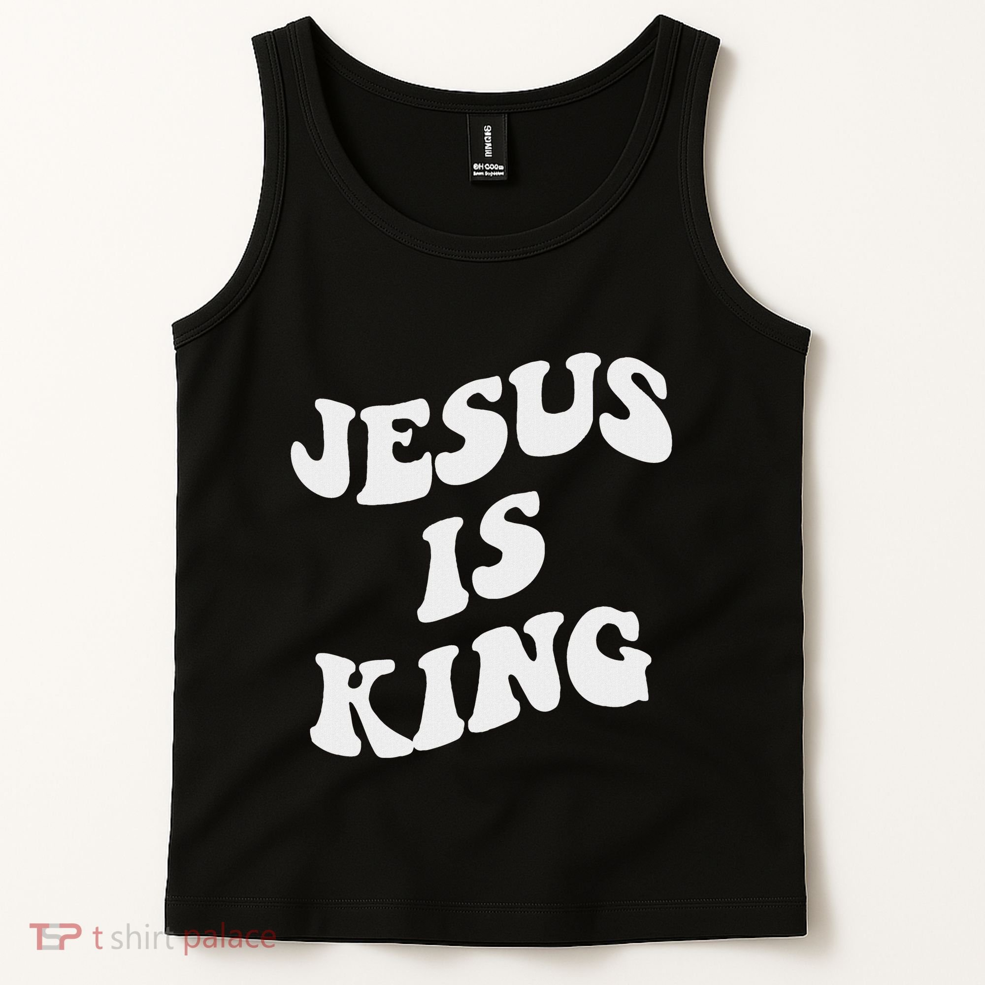 Jesus Is King Aesthetic Trendy Tank Top