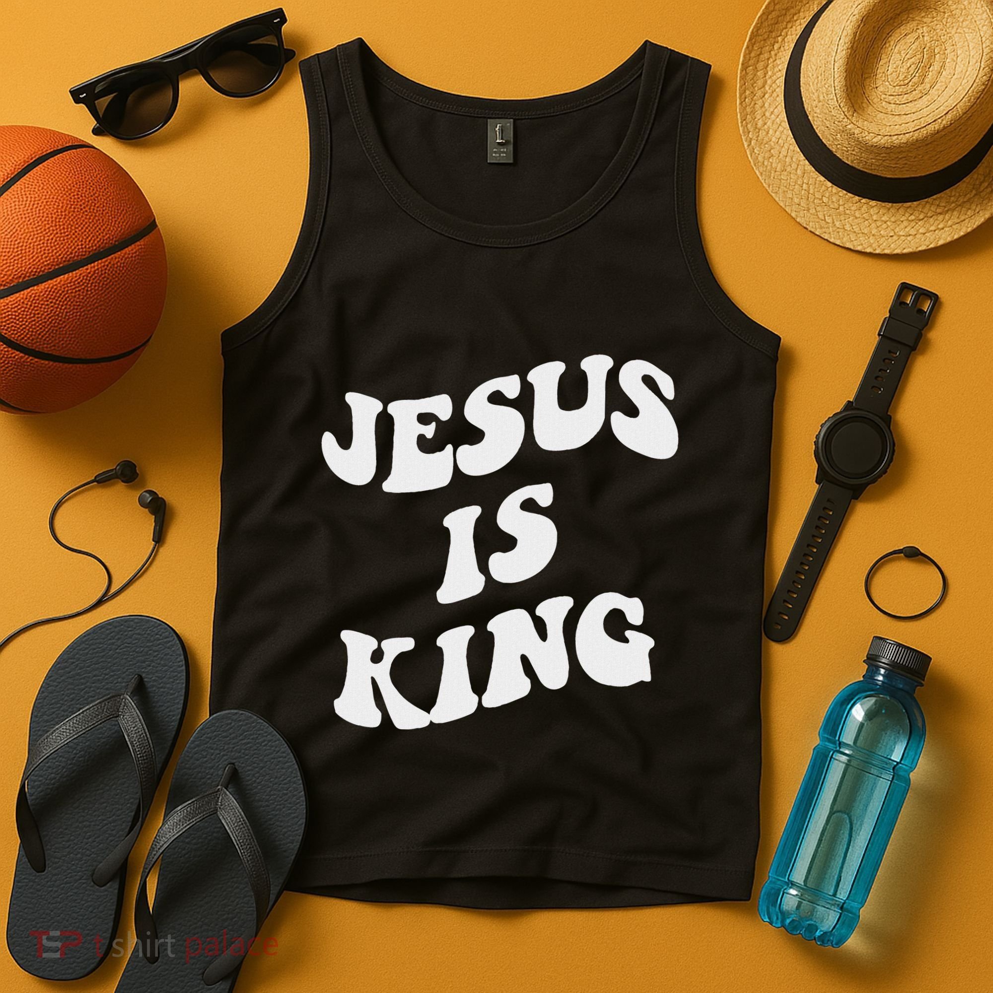 Jesus Is King Aesthetic Trendy Tank Top