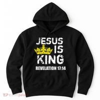 Jesus Is King Faith God Christian Jesus4m3 Hoodie thumb 0