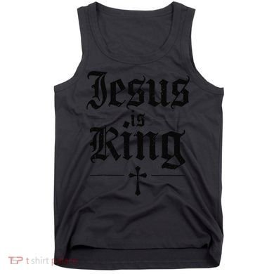 Jesus Is King Christian Best Godson Ever Tank Top