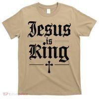 Jesus Is King Christian Best Godson Ever T-Shirt thumb 0