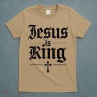 Jesus Is King Christian Best Godson Ever T-Shirt thumb 5