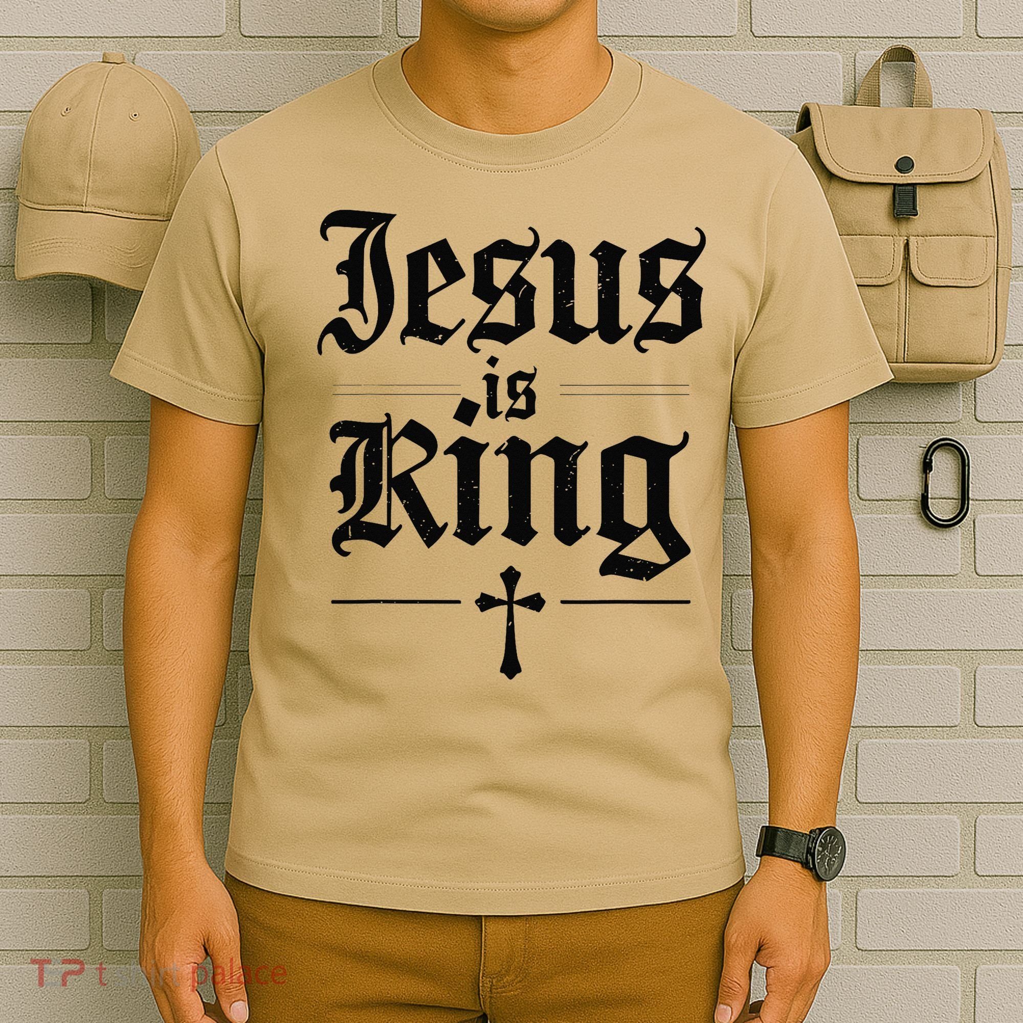 Jesus Is King Christian Best Godson Ever T-Shirt